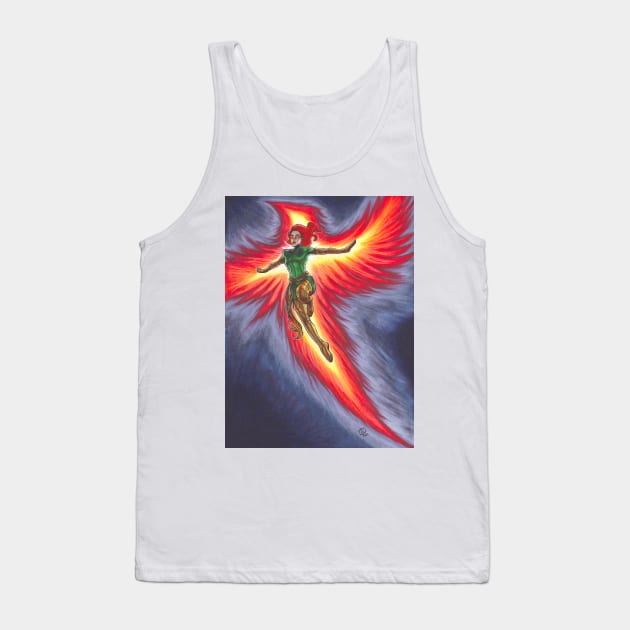 Phoenix Tank Top by JeniiDrawsShit